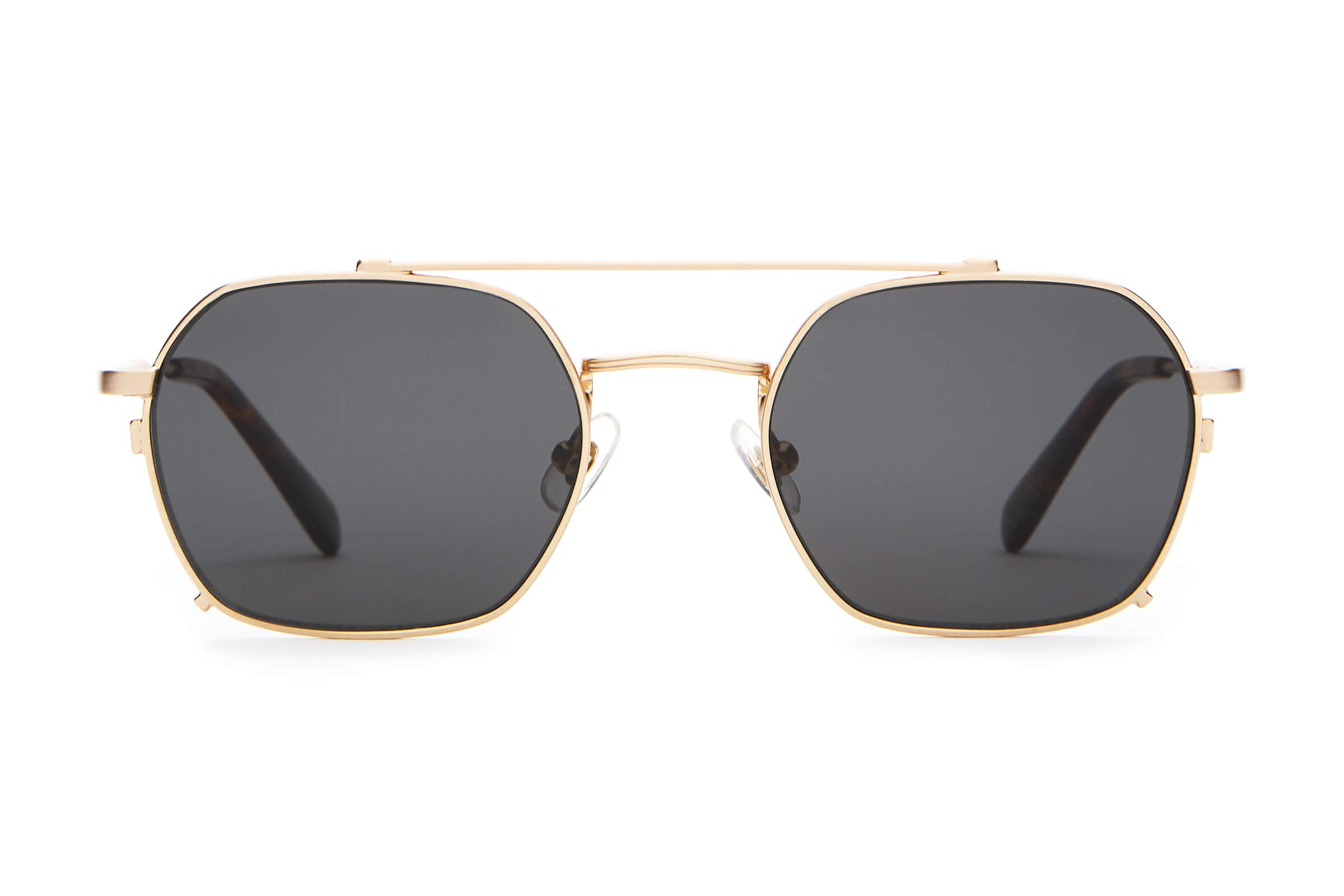 Crap® Eyewear | The Jazz Safari Gold Polarized Aviator Sunglasses