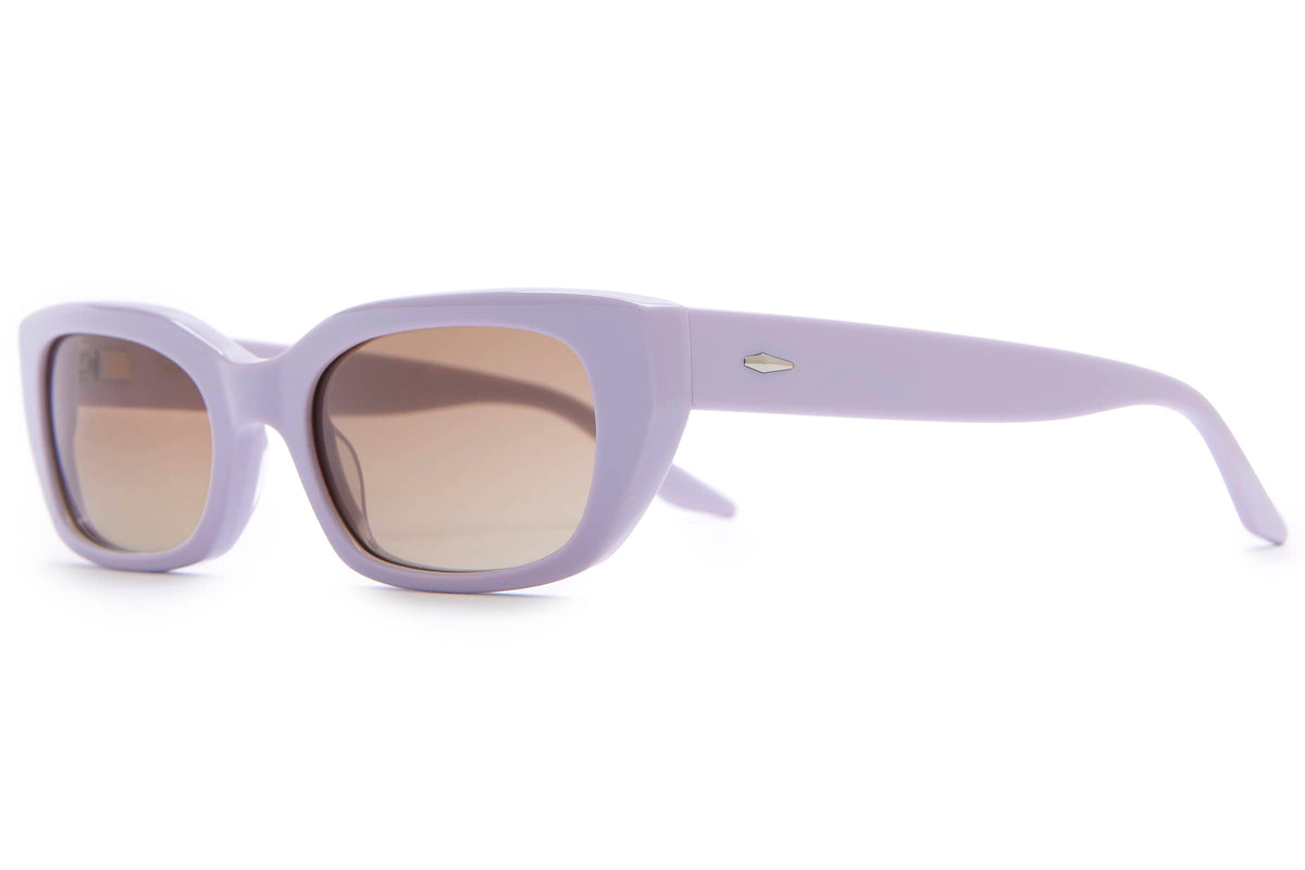 Crap® Eyewear  The Head Rattle Black Bioacetate Plum Tint Sunglasses –  Crap Eyewear