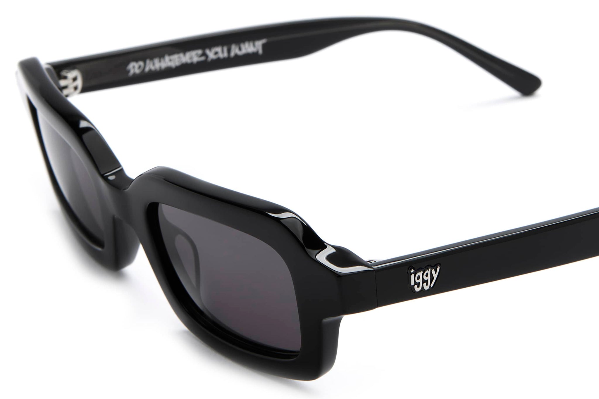 Crap® Eyewear | The Lucid Blur iggy NYC Black Bio Sunglasses 