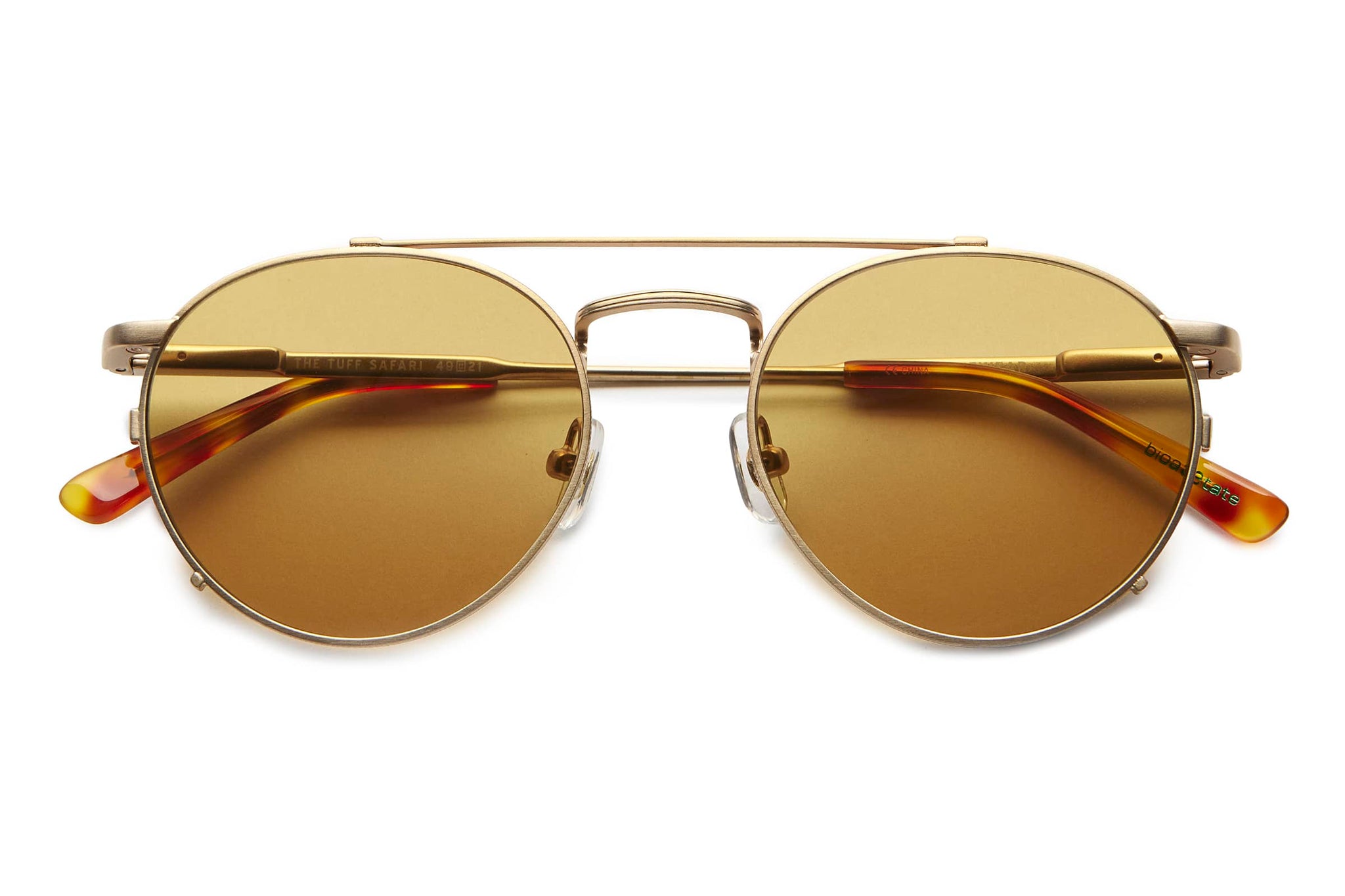 Crap® Eyewear Tuff The Tint – | Gold Mustard Safari Eyewear Sunglasses Crap