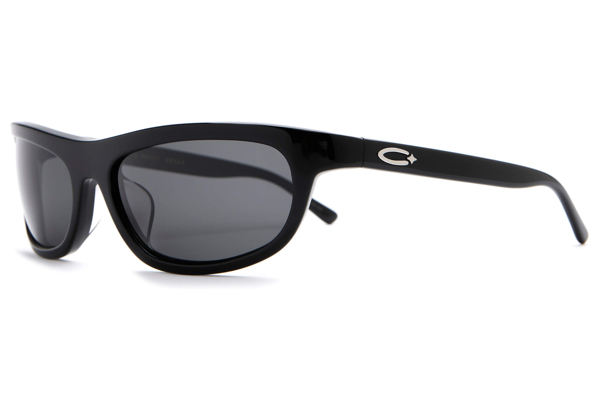 Crap® Eyewear  The Chaos Vault Black Bio Polarized Wraparound Sunglasses –  Crap Eyewear